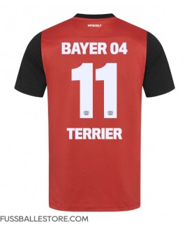 Günstige Bayer Leverkusen Martin Terrier #11 Heimtrikot 2024-25 Kurzarm